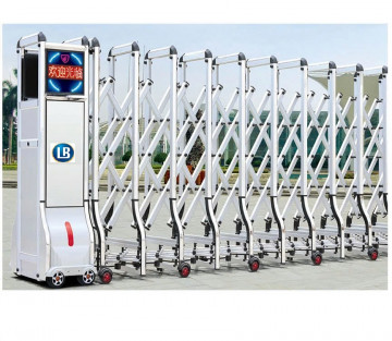 Cổng Xếp Tự Động Chạy Điện LB-616 Cổng Xếp Tự Động Chạy Điện LB-616